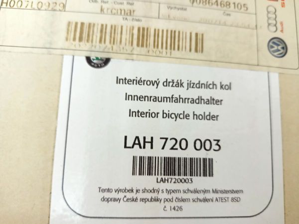 DRŽÁK JIZDNÍCH KOL