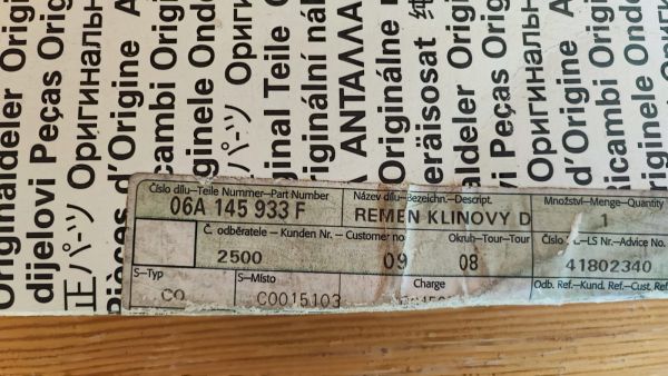 KLÍNOVÝ ŽEBROVÝ ŘEMEN