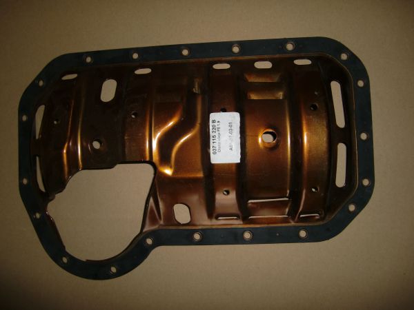 Usměrňovací plech, těsnění olejové vany AUDI 80; SEAT CORDOBA, IBIZA II, INCA, TOLEDO I; SKODA FELICIA I; VW CADDY II, GOLF III, PASSAT, POLO, POLO CLASSIC, TRANSPORTER IV, VENTO 1.9D 05.89-01.04