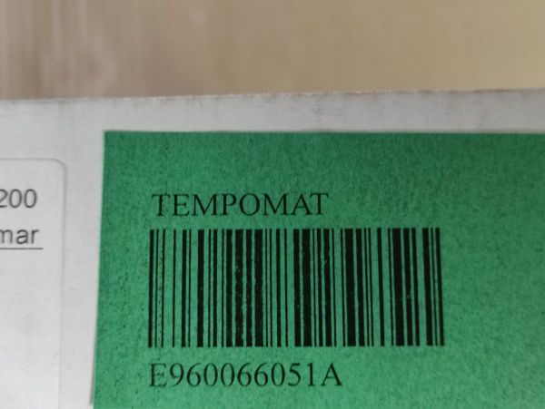 TEMPOMAT ZÁKLADNÍ SADA