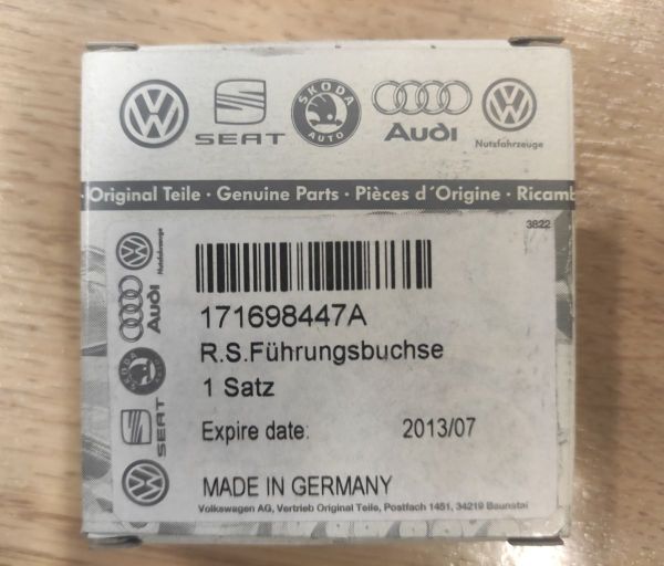 SADA VODÍCÍCH POUZDER