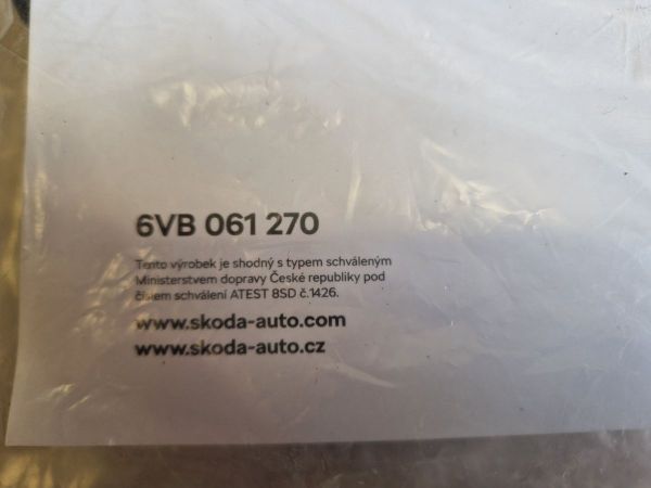OE sada textilních koberců Prestige ŠKODA Fabia IV