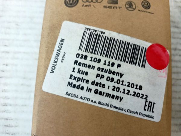 ŘEMEN OZUBENÝ EXP04.2019 EXP20.12.2022