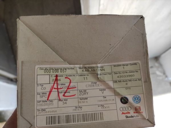 SPOJOVACÍ ANTENNÍ KABEL