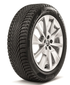 Škoda kompletní zimní kolo BRAGA 17" + Pirelli Cinturato Winter 205/55 R17 95T XL pro Kamiq - pravá strana DOT2020