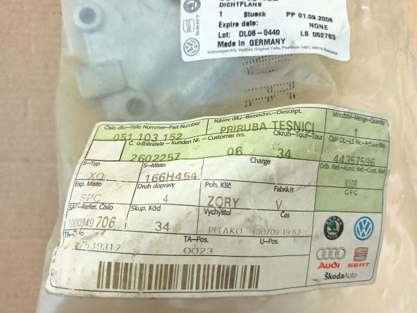 PŘÍRUBA TĚSNÍCÍ