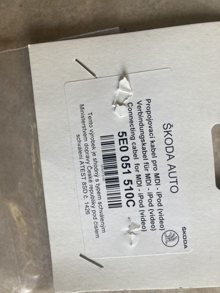 Propojovací kabel iPod (video) - MDI