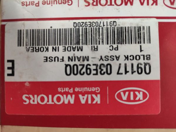 HLAVNÍ POJISTKOVÝ BLOK