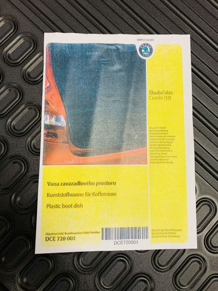 Vana z umělé hmoty FABIA II COMBI