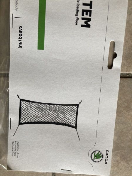 Malý síťový program šedý ŠKODA KAROQ