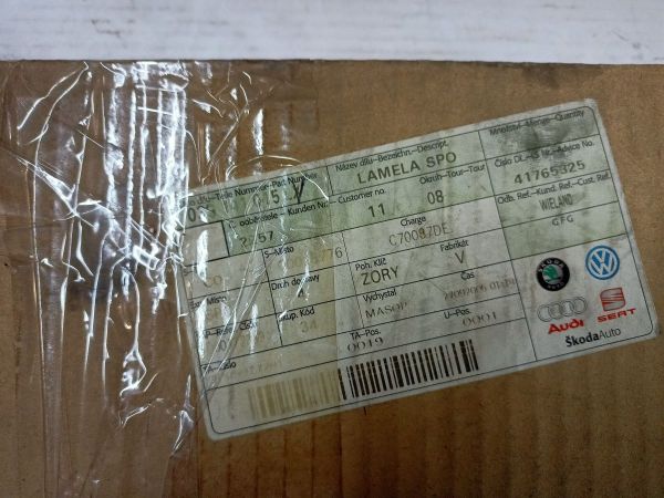 LAMELA SPOJKY STAV VIZ FOTO