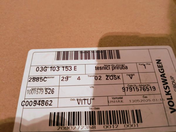 PŘÍRUBA TĚSNÍCÍ