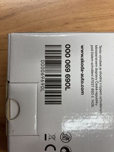 Interiérová LED čtecí lampička (12 V)