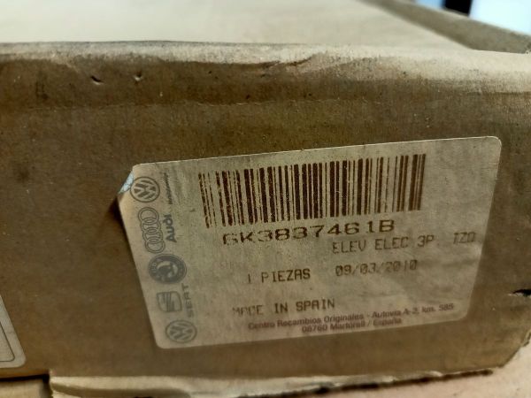 SPOUŠTĚČ SKLA BEZ MOTORU