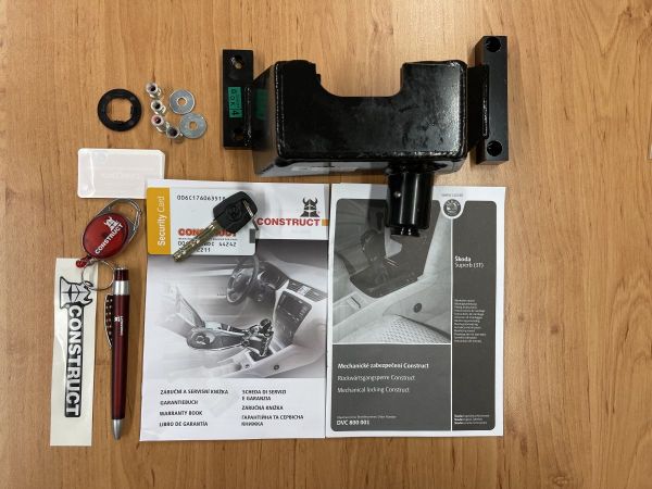 Zámek zpátečky SUPERB II pro mechanickou převodovku - CONSTRUCT
