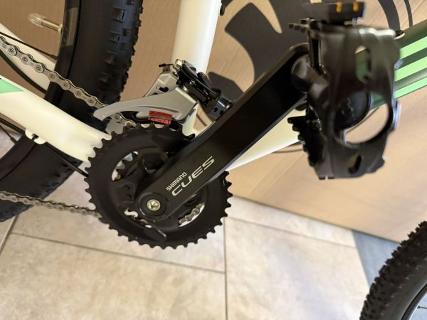 Jízdní kolo Škoda MTB bílozelené 2024 - velikost L