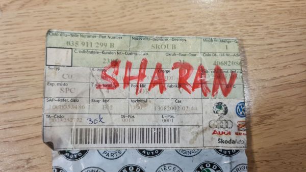 ŠROUB VNITŘNÍ TORX