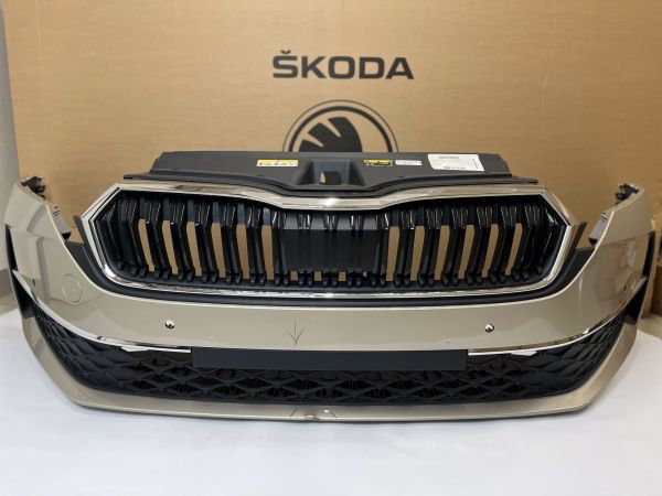 Přední nárazník pro Škoda Octavia IV facelift (model od roku 2024) kompletní (zánovní) ZDCI24012