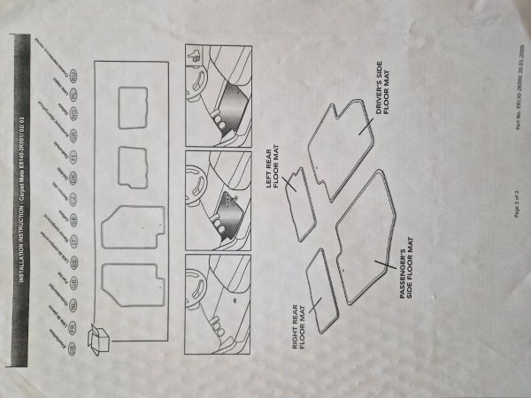 OE sada textilních koberců Kia Soul I (2009-2014)