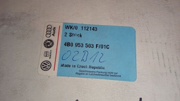 páčka stěračů se zadním stěračem a ostřikovačem, bez palubního počítače vozy koncernu VW
