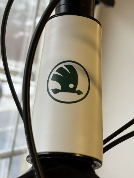 Jízdní kolo Škoda MTB bílozelené 2024 - velikost L