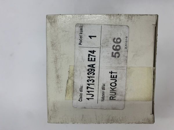 Rukojeť řadící páky KŮŽE ČERNÁ automat