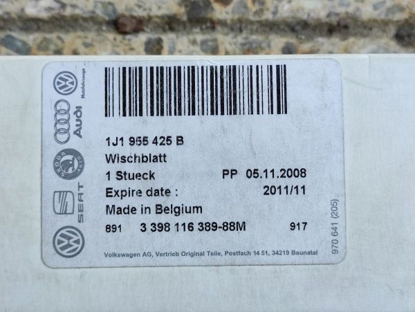 AERO-LIŠTA STÍRACÍ EXP.11/2011