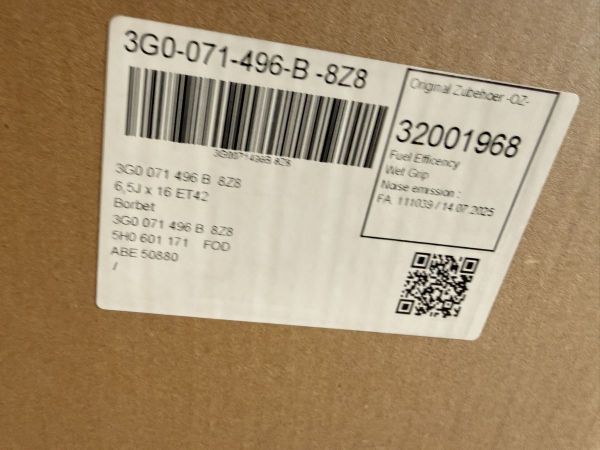SADA ALU KOL - DISK 6,5J x 16 ET42, "Merano" pro Golf 6/7, Jetta, Scirocco,  Passat B6/7/8, T-roc, Eos, Beetle