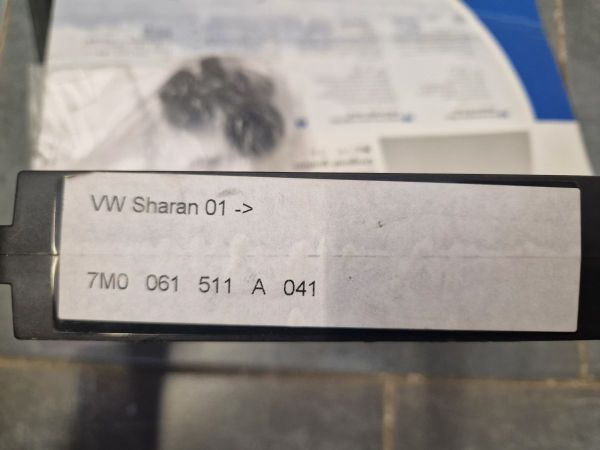 OE sada gumových kobereců VW Sharan + Seat Alhambra