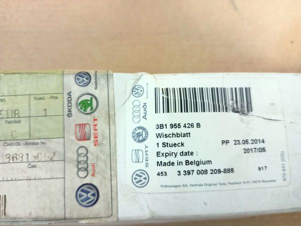 AERO-LIŠTA STÍRACÍ EXP 05/2017 POŠKOZENÁ