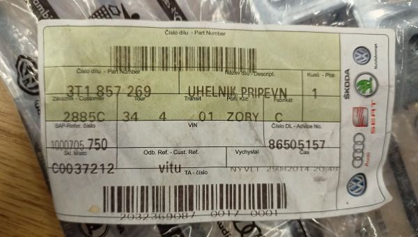 ÚHELNÍK PŘIPEVNOVACÍ