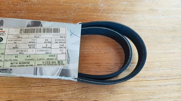 KLÍNOVÝ ŽEBROVÝ ŘEMEN