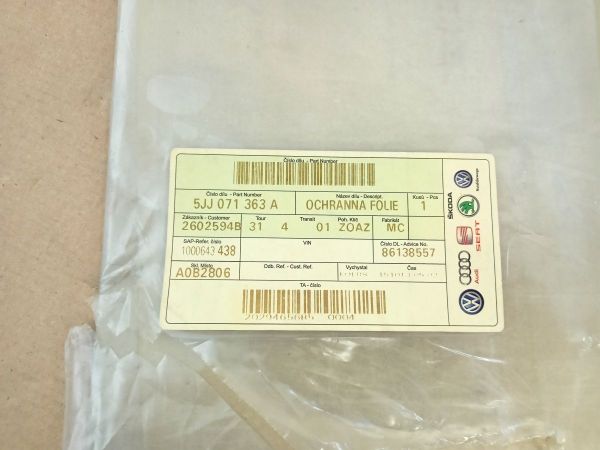 LIŠTA OCHRANNÁ POŠKOZENÁ