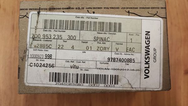 SPÍNAČ VAROVNÝCH SVĚTEL