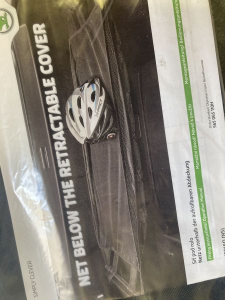Síť pod horní plato kufru ŠKODA KODIAQ, KAROQ